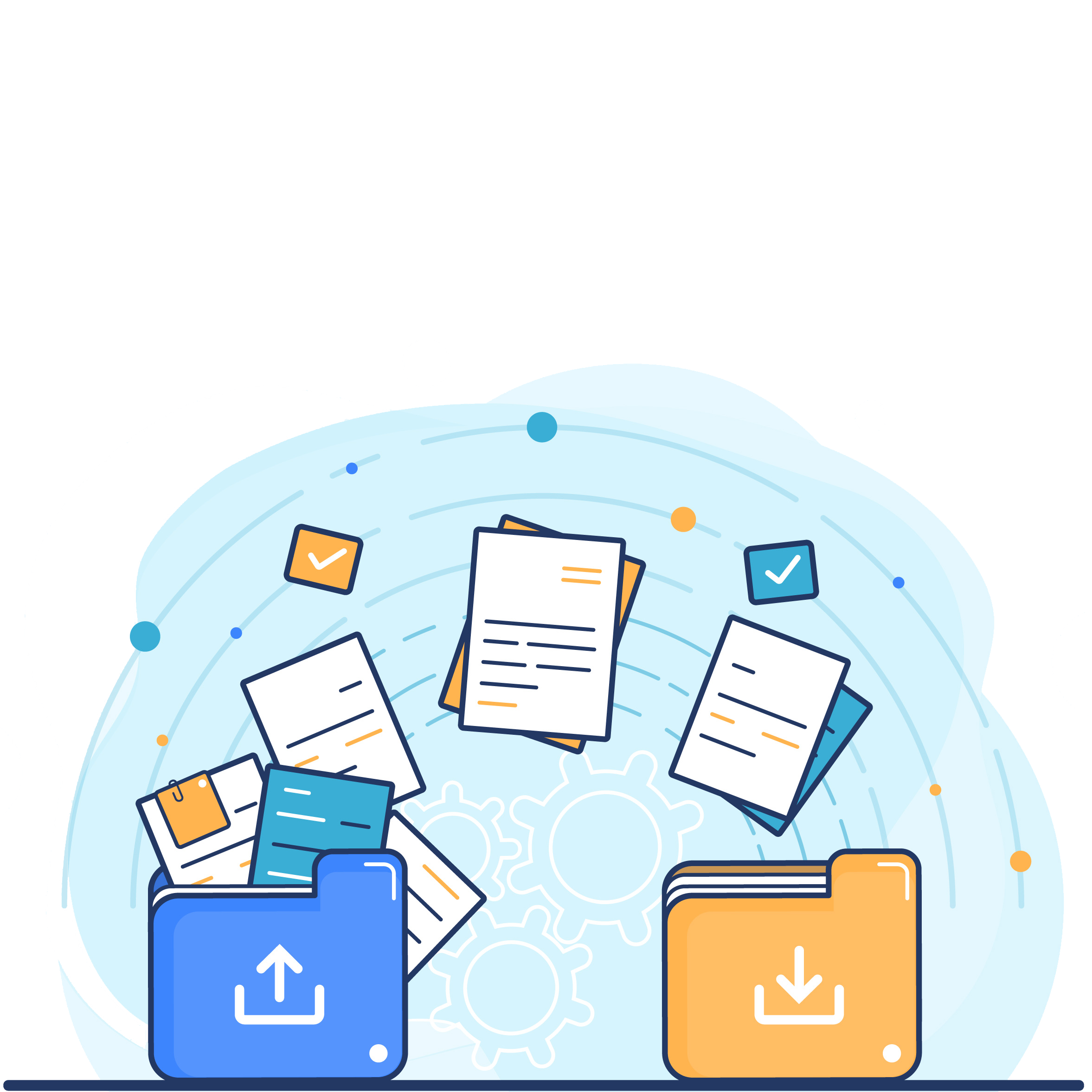 Different types of media files